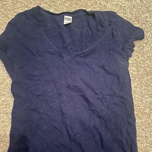 Victoria secret pink t-shirt - with speckled detail